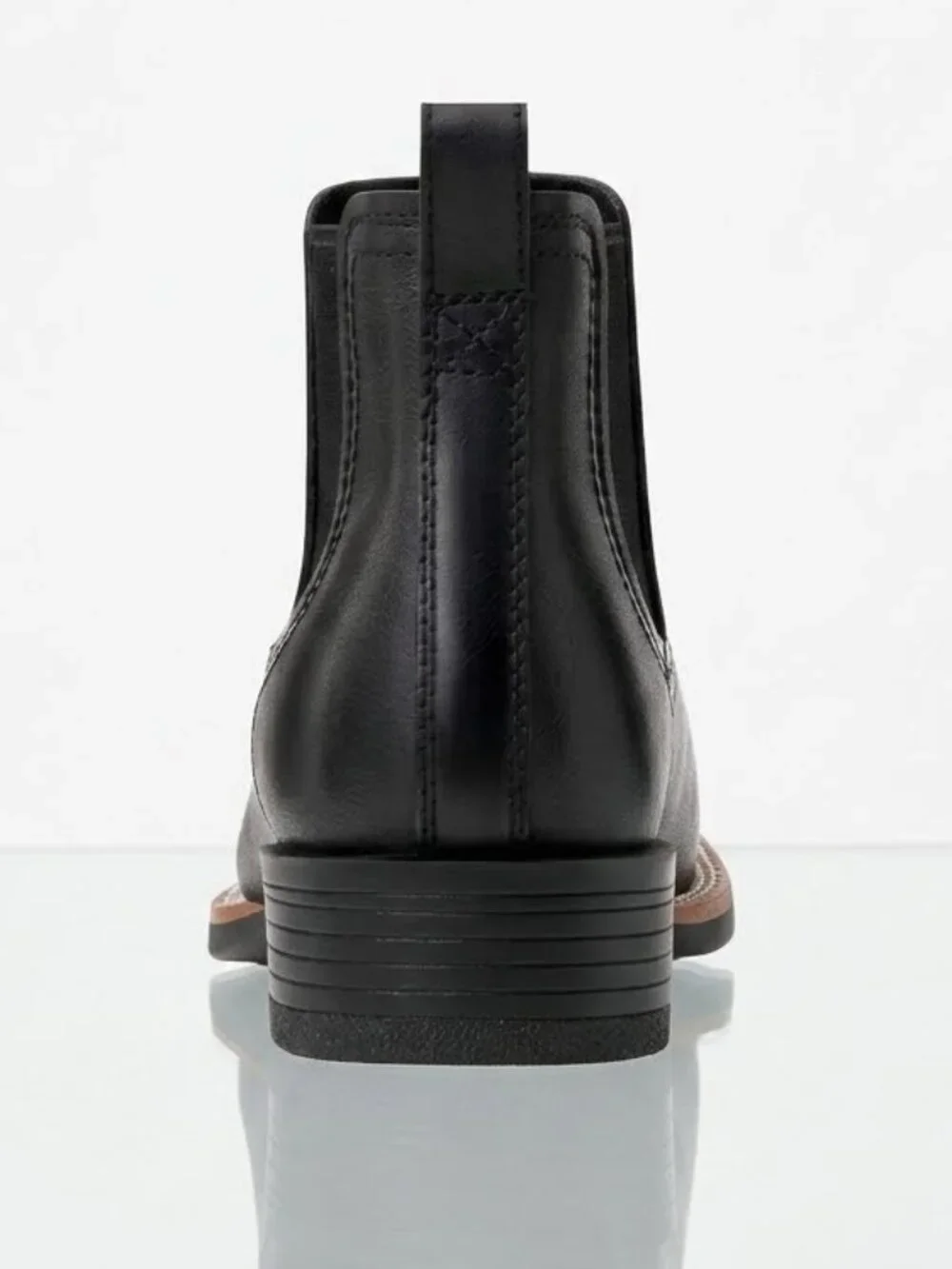 Men's Square Toe Western Boots | Casual Slip-On Cowboy Boots